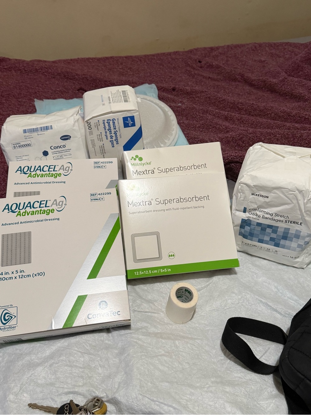 Mextra Superabsorbent Dressing - White